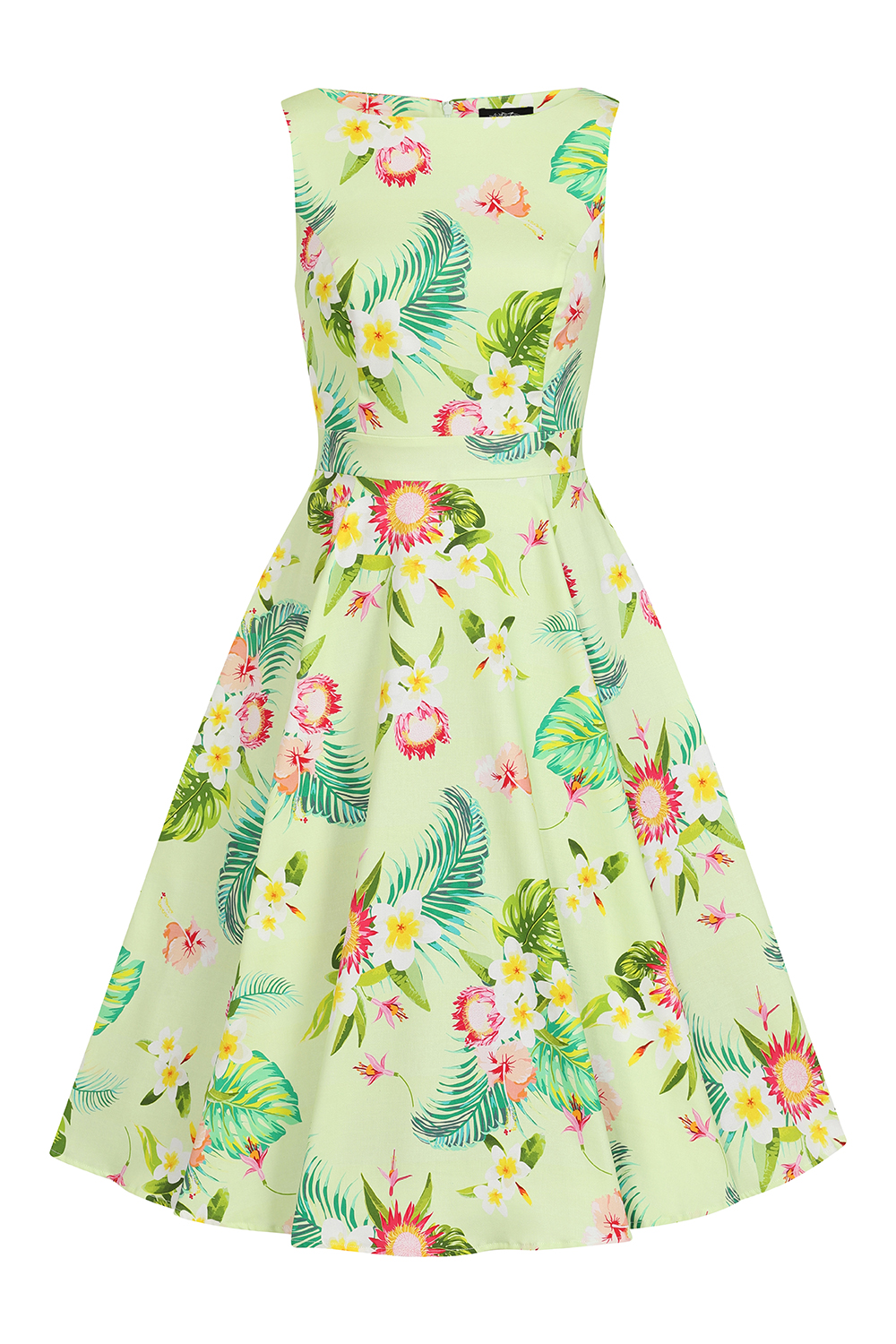 Luisa Tropical Swing Dress in Plus Size